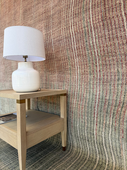 Modern Designer Rug in wool and silk,  376x278cm | Rug# 27211