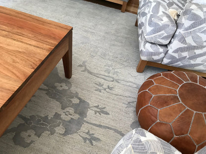 Afghan Turkaman weave in classic  transitional 297x243cm | Rug# 24302