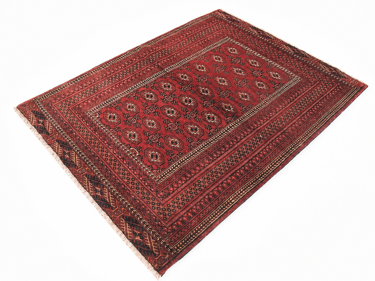 Turkmen Tribal Rug 173x135cm | Rug#  6847
