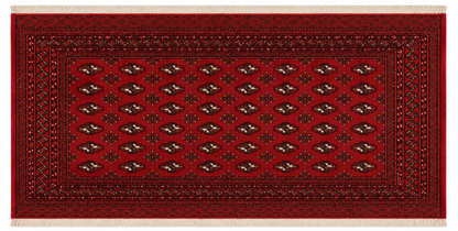 Hand-Knotted Turkaman Joval 115x52cm | Rug# 6767