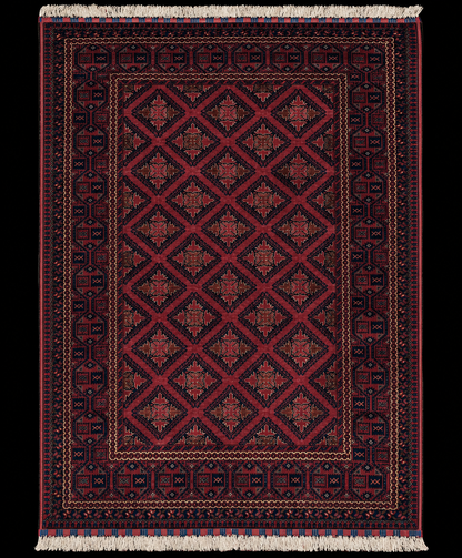 Vintage Kondooz Rug c.1970 195x129cm|  Rug# 10001TD