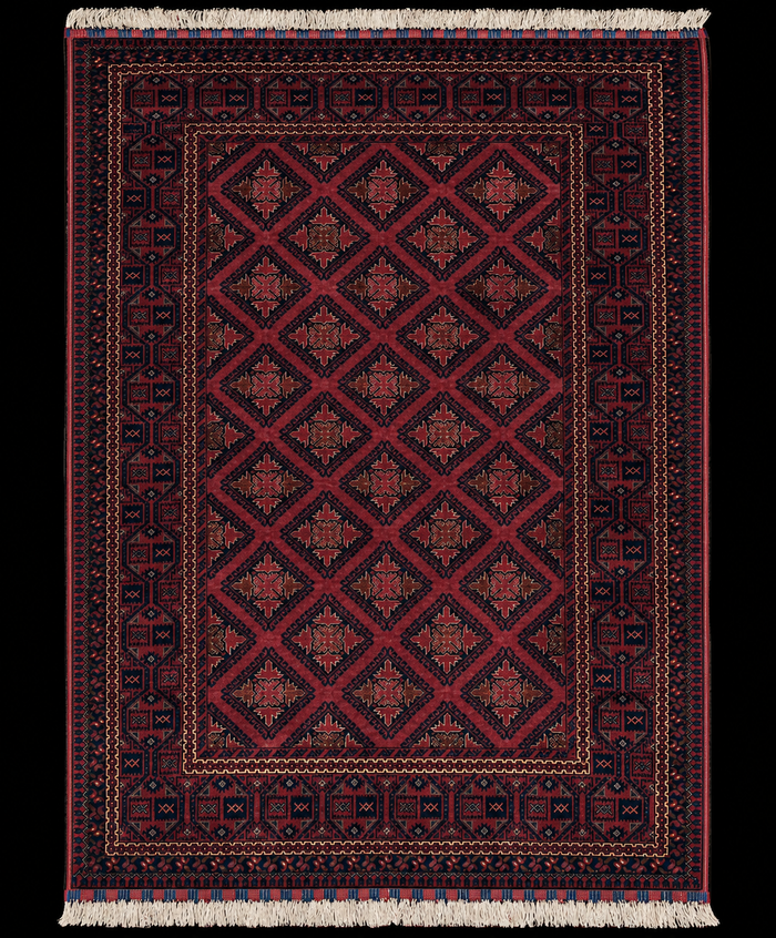 Vintage Kondooz Rug c.1970 195x129cm|  Rug# 10001TD