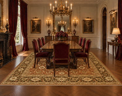 19th century  Serapi design, newly made Carpet, Jaipur India, 365x271 cm | RUG#  32245