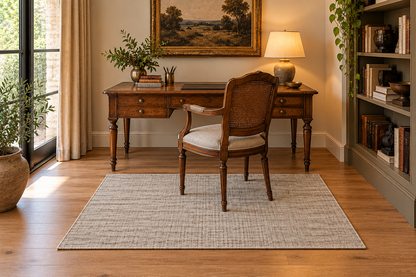 Natural Wool Loop-Pile Loom-Rug 182x122 cm | Rug#32114