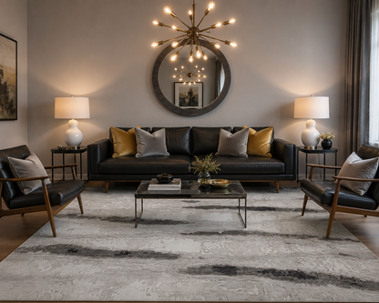 Tibetan-Weave Abstract Designer Rug 305x246cm | Rug# 31397