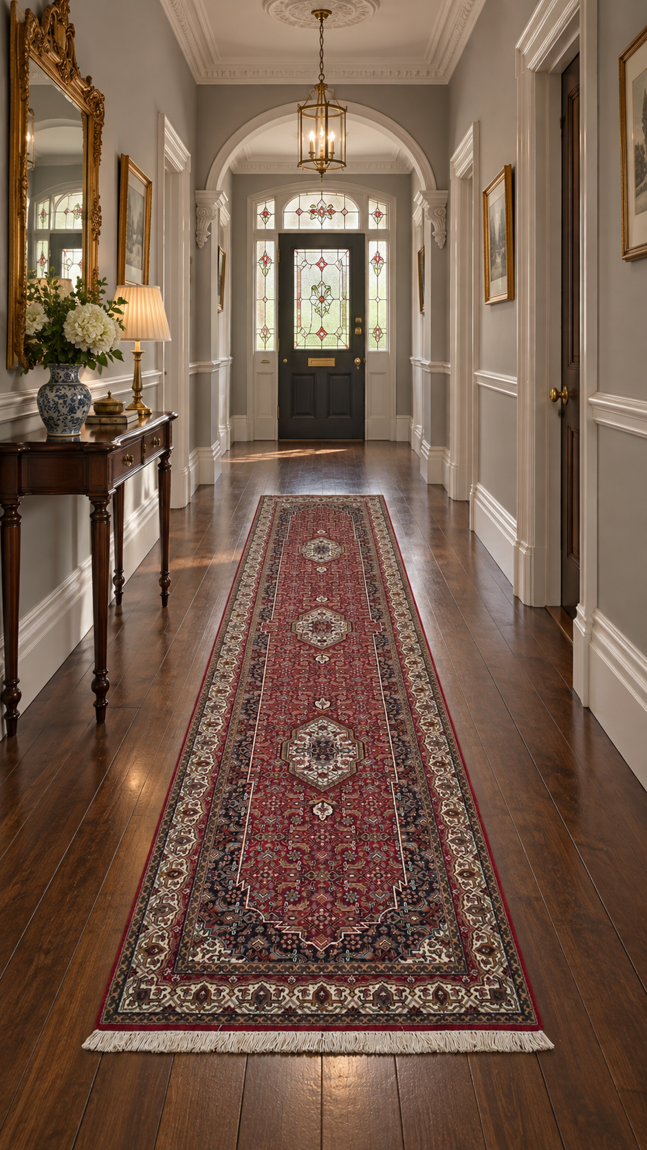 Superfine Amritsar Bijar Runner Rug 345x83 cm | Rug# 30272