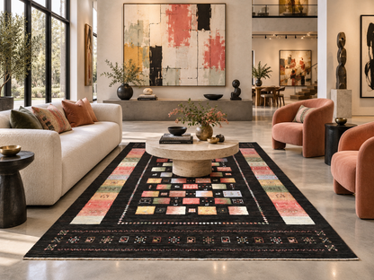 Superfine custom made Gabbeh Rug 245x164 cm | Rug# 32640