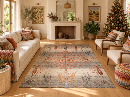 Contemporary Tree of Life Design Rug  308×252 cm | Rug# 32665