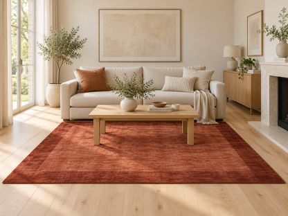 Hand-Knotted Fine Gabbeh Rug – Terra – 240×170 cm | Rug# 32579