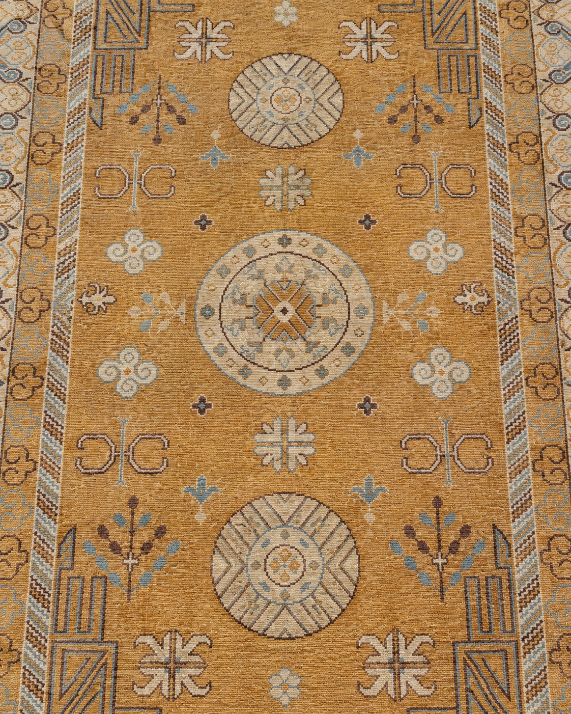 19th century Khotan Design Wool Rug 366×276 cm | Rug# 32501