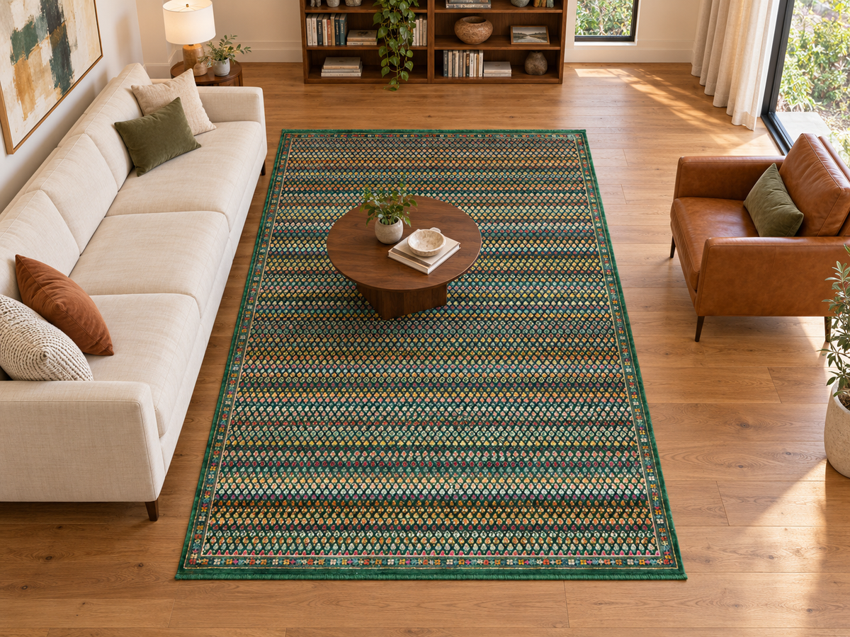 Modern Boteh Design Rug 304x200 cm | Rug# 32657