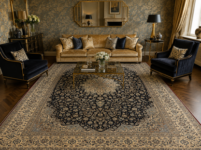 Antique Nain Toudeshk 439x310cm | Rug# 5092