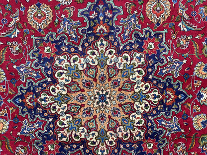 Custom-Made oversized Persian Tabriz 437x346cm | Rug# 10414