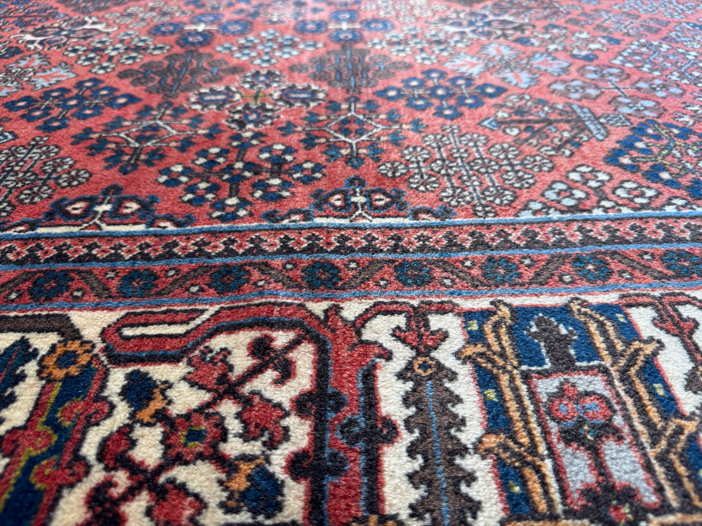 Superfine Persian Khosrow-Abad Meimeh 253x172cm | Rug# 36774