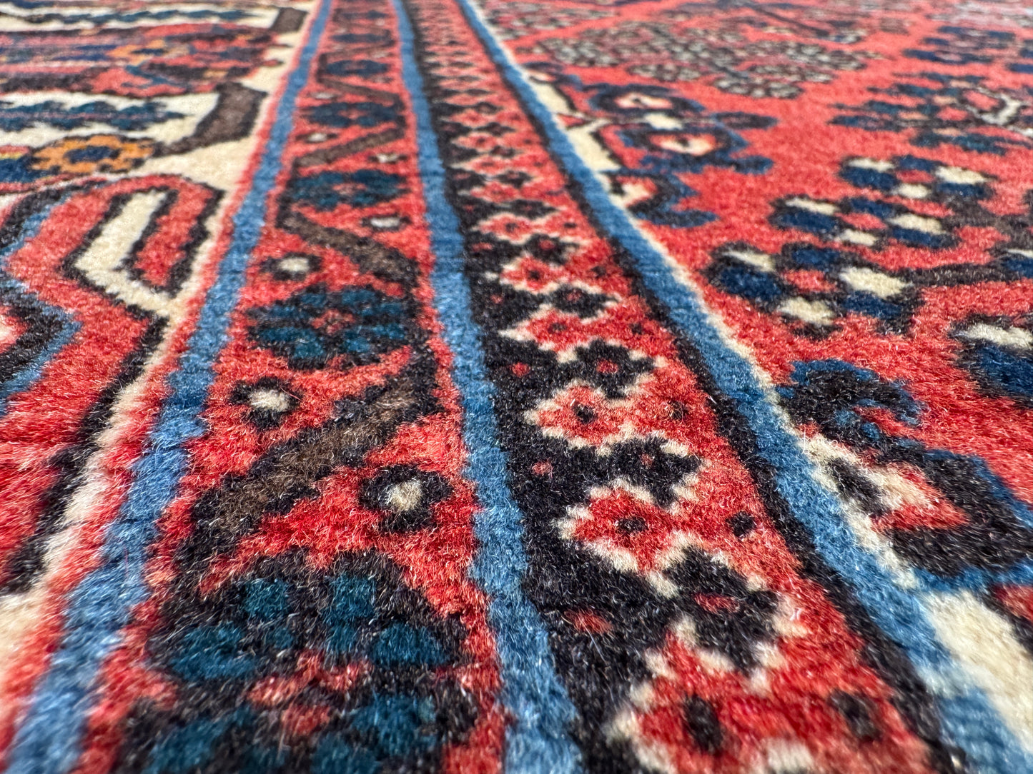 Superfine Persian Khosrow-Abad Meimeh 253x172cm | Rug# 36774