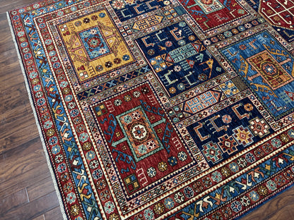 Turkmen weave galleria rug, 19th c Caucasian design 354×184 cm | Rug# 26414