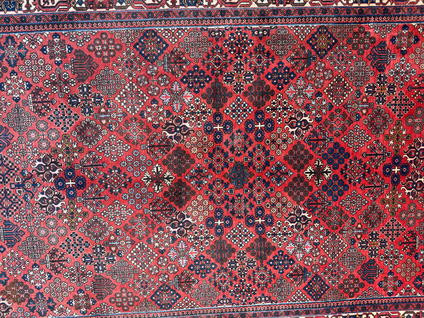 Superfine Persian Khosrow-Abad Meimeh 253x172cm | Rug# 36774