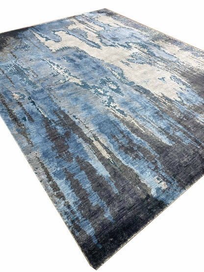 Hand-knotted Tibetan Designer-Rug 303x243cm | Rug# 31398