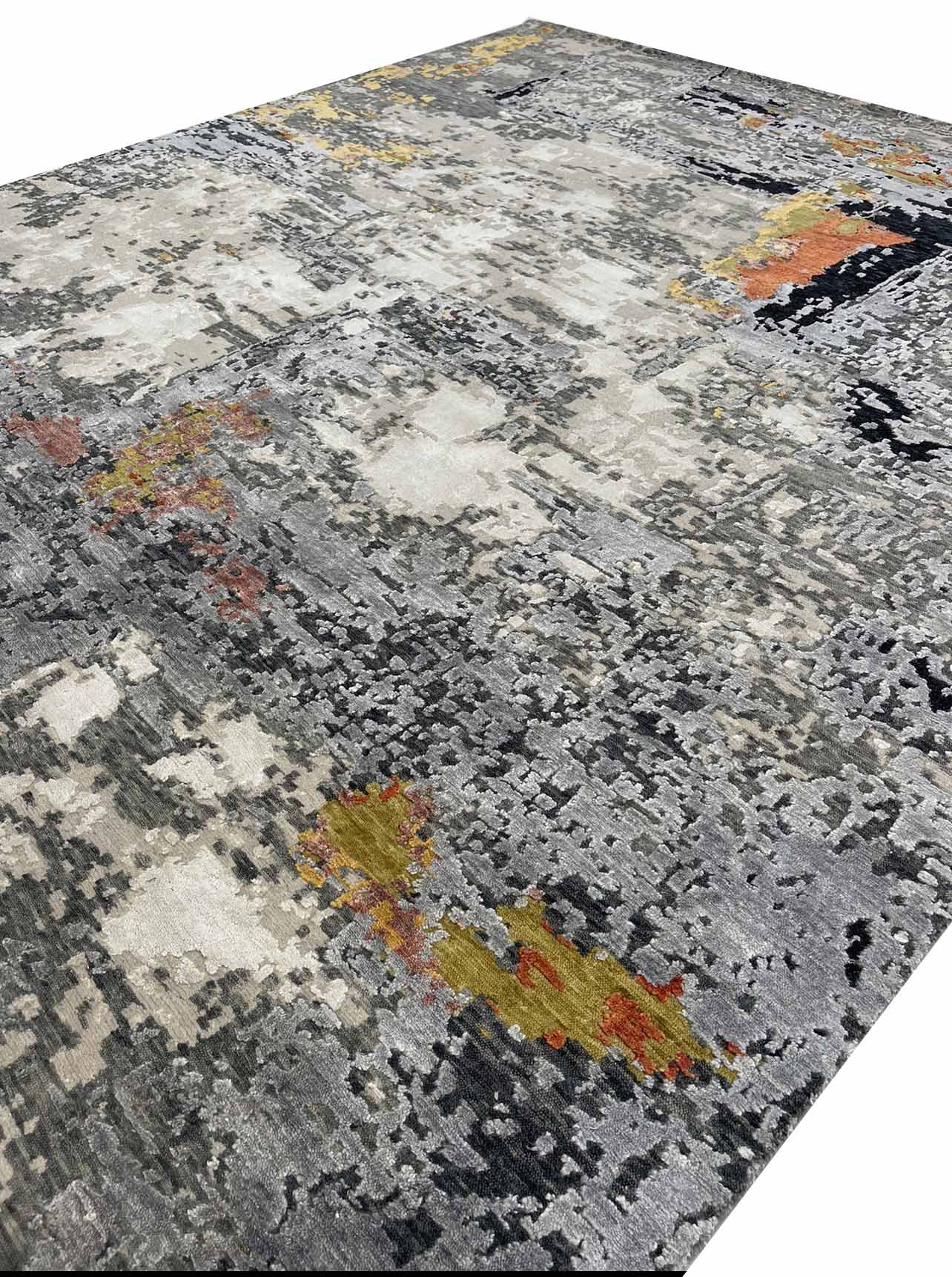 Hand-Knotted Tibetan Designer-Rug 304x243cm | Rug# 31443