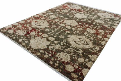 Safavid flowers design 377x275cm | Rug# 31717