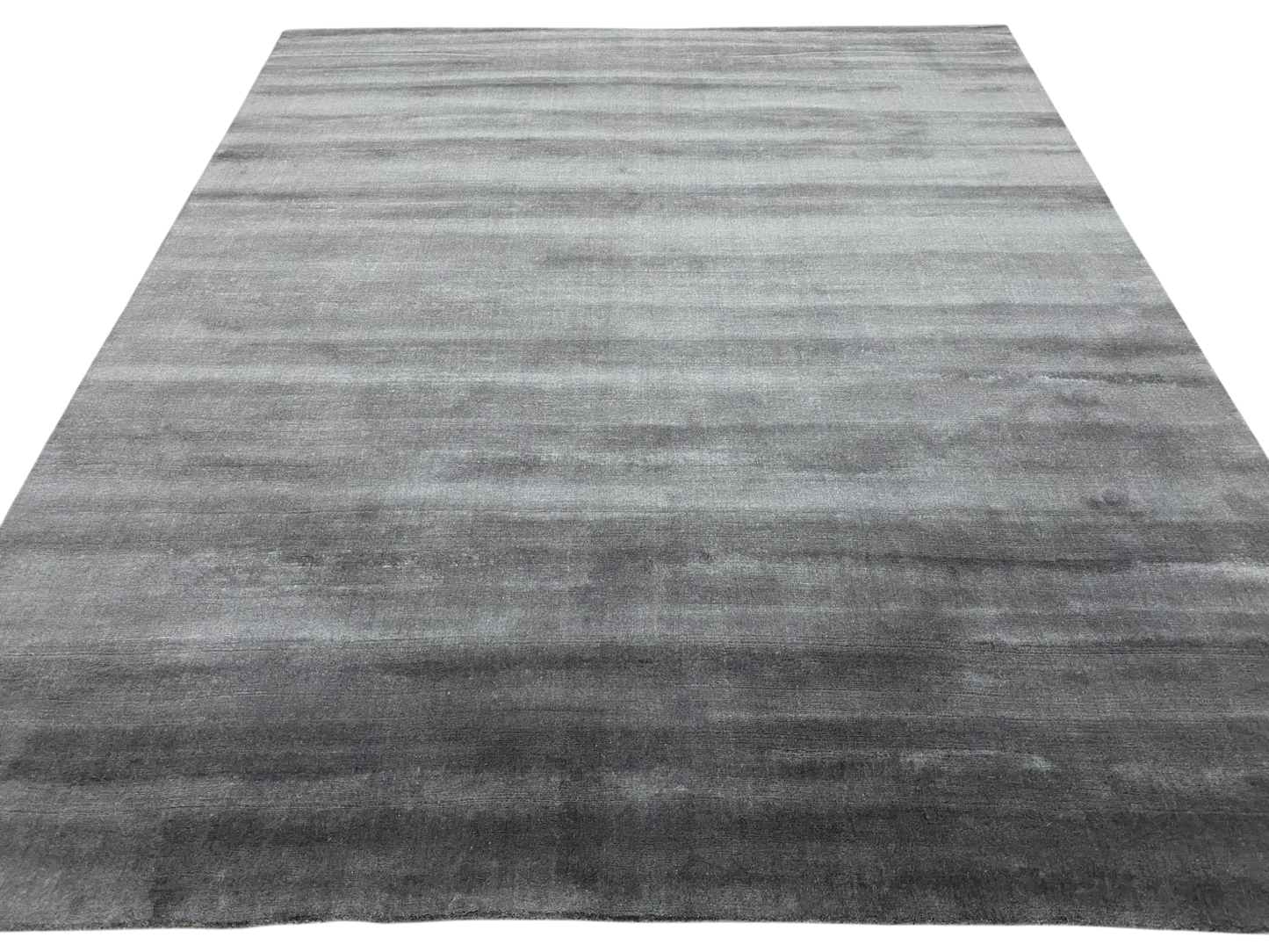 Pure silk 10/10 quality  Designer Plain Rug  309x248cm | RUG# 31517
