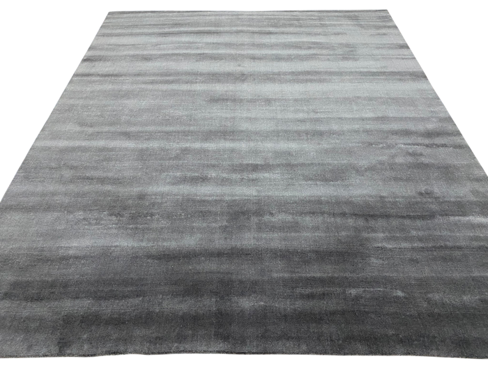 Pure silk 10/10 quality  Designer Plain Rug  309x248cm | RUG# 31517