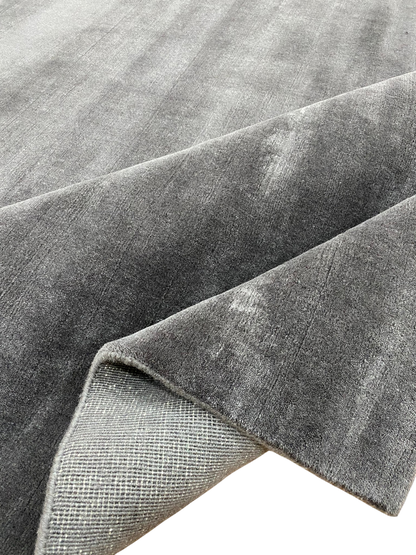 Pure silk 10/10 quality  Designer Plain Rug  309x248cm | RUG# 31517