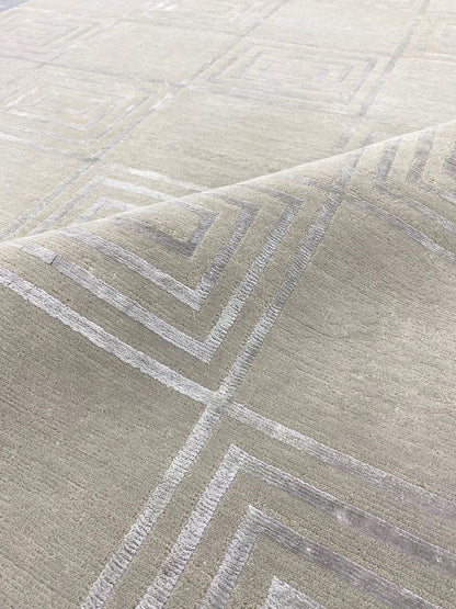 Mid-Century Scandinavian Modern Rug  305x245cm | RUG# 31688