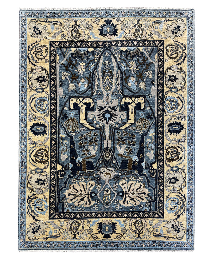 16th-century Agra,16th.c Garous design 373X281cm | Rug# 31714