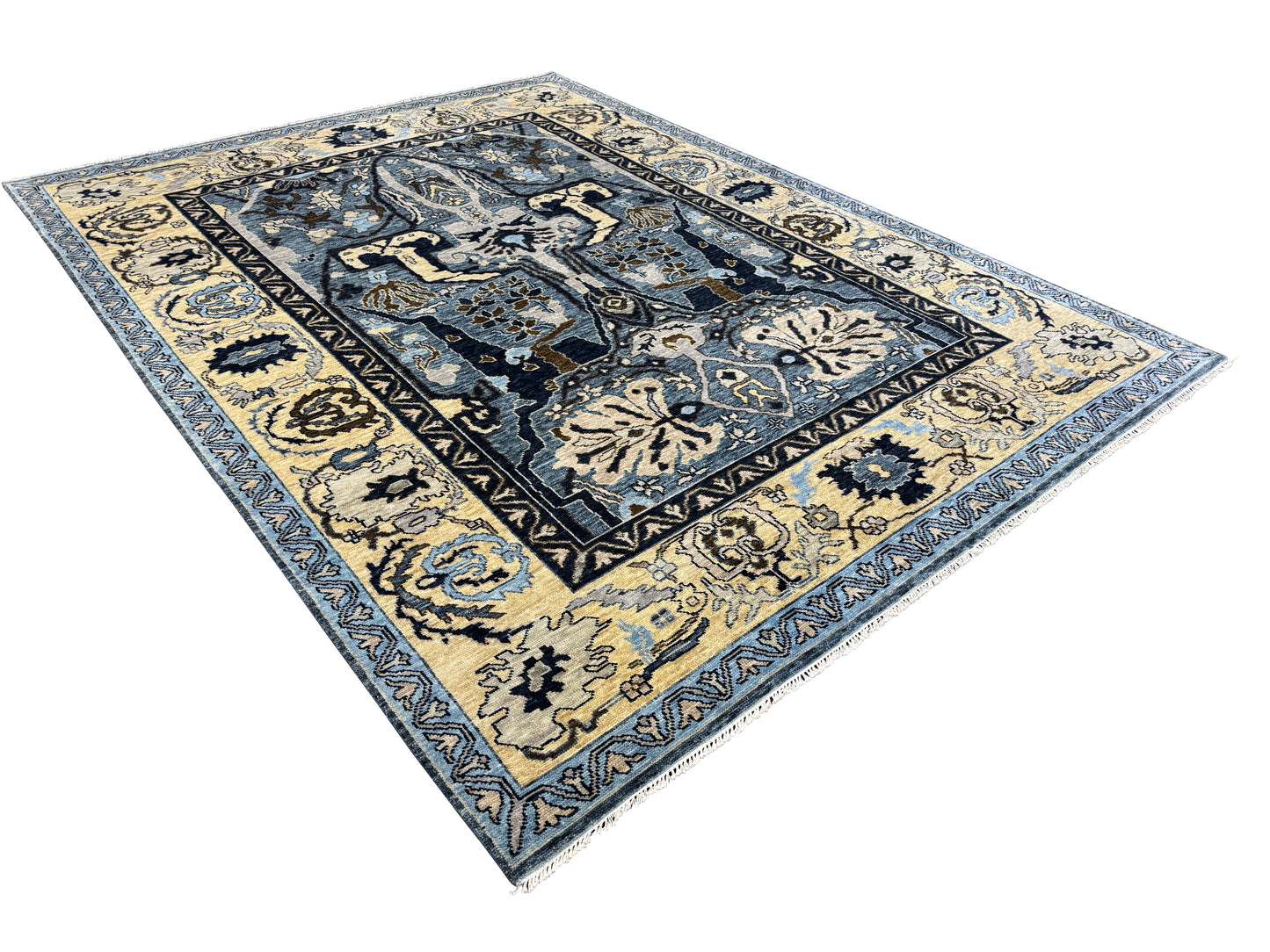 16th-century Agra,16th.c Garous design 373X281cm | Rug# 31714