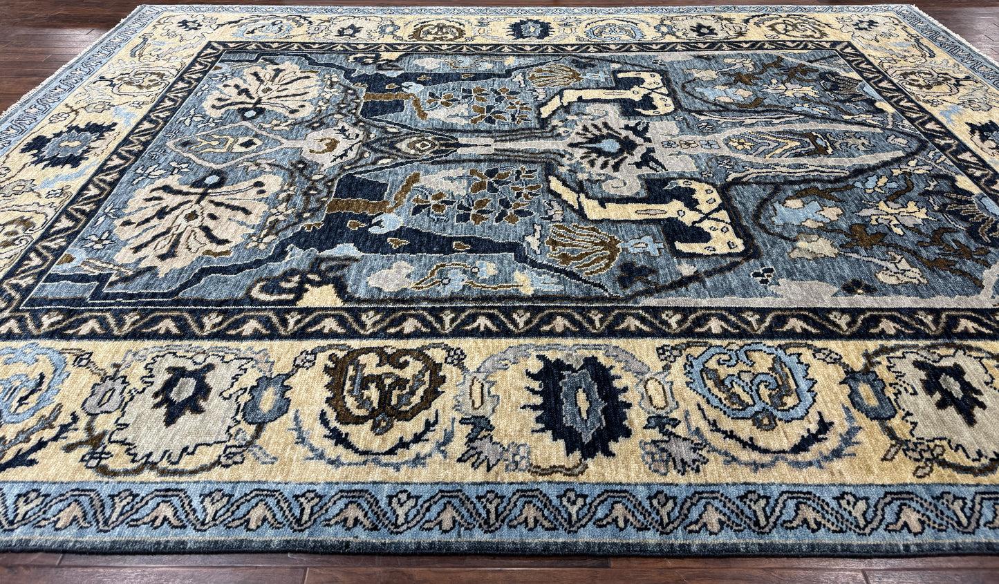 16th-century Agra,16th.c Garous design 373X281cm | Rug# 31714