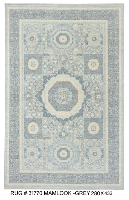 Superfine Jaipur, in 15th century Mamluk design 432x280 cm | RUG# 31770