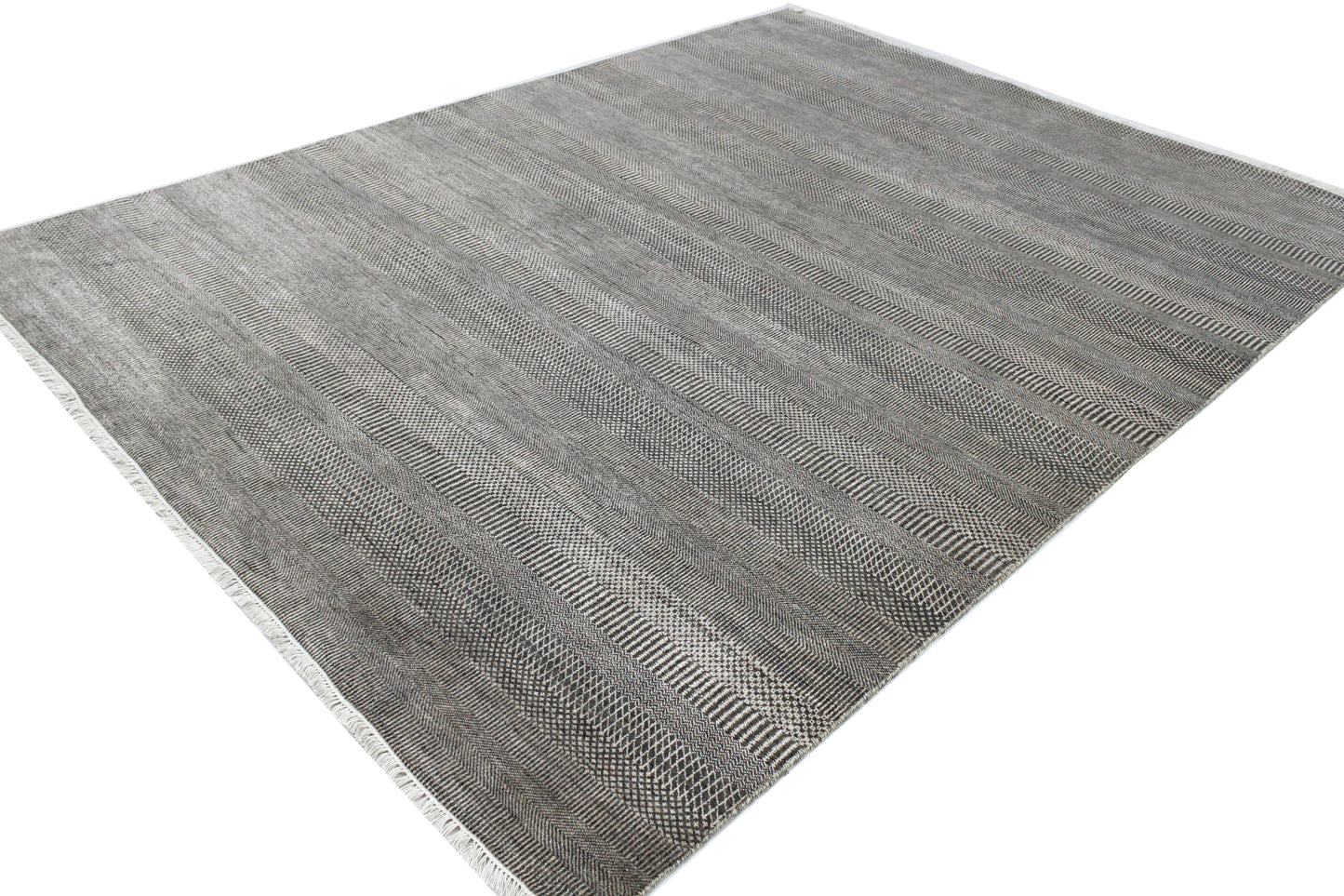 Superfine Scandinavian Textured Designer Rug 276x365cm | Rug# 31816
