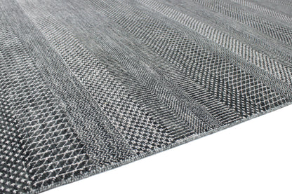 Superfine Scandinavian Textured Designer Rug 273x363cm | Rug# 31817