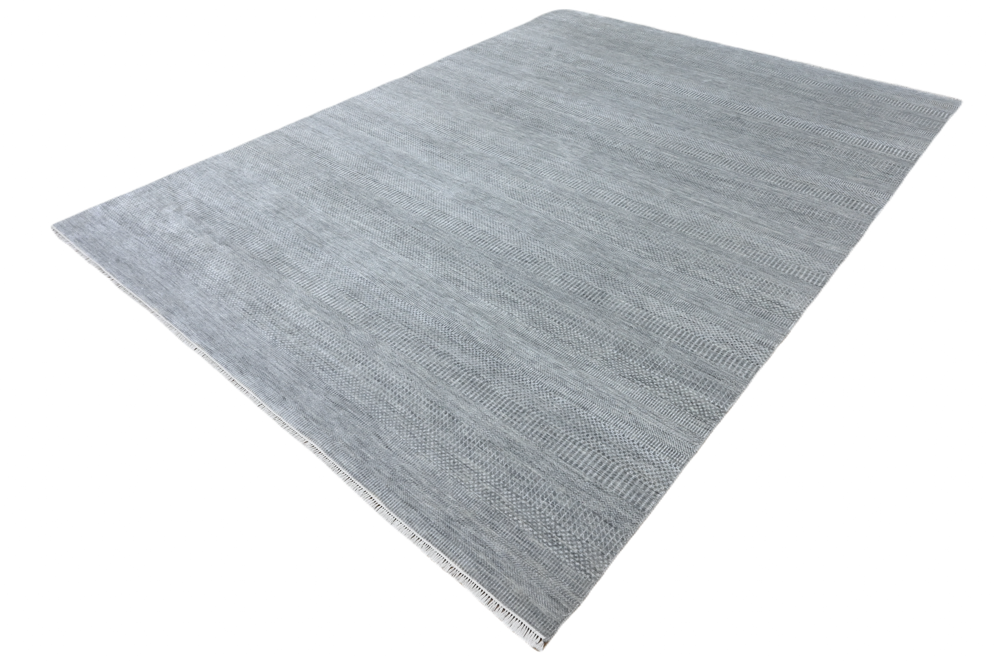 Hand-Knotted Scandinavian Textured Designer Rug 372x272cm | Rug# 31823