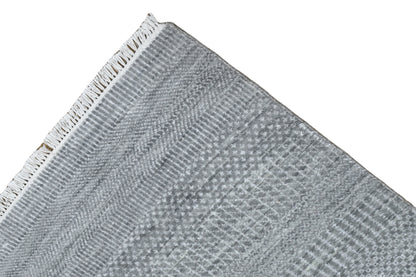 Hand-Knotted Scandinavian Textured Designer Rug 372x272cm | Rug# 31823