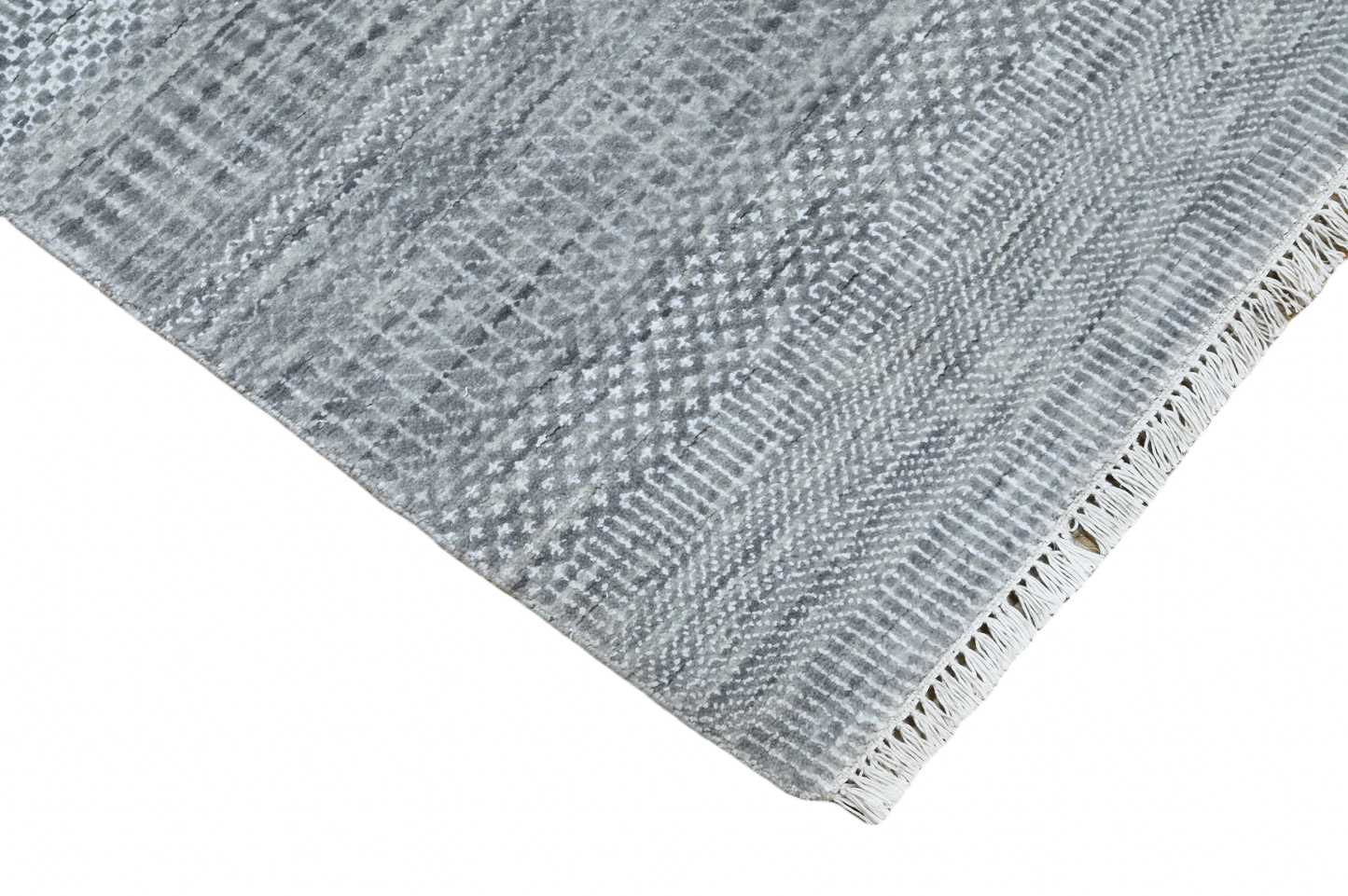 Hand knotted Scandinavian modern designer rug 372x273cm | RUG # 31825
