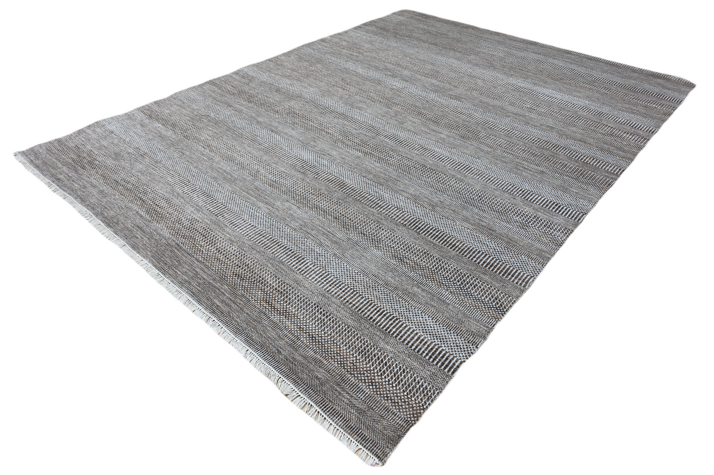 Superfine Scandinavian Textured Designer Rug 370x275cm | Rug# 31826