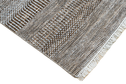 Superfine Scandinavian Textured Designer Rug 370x275cm | Rug# 31826