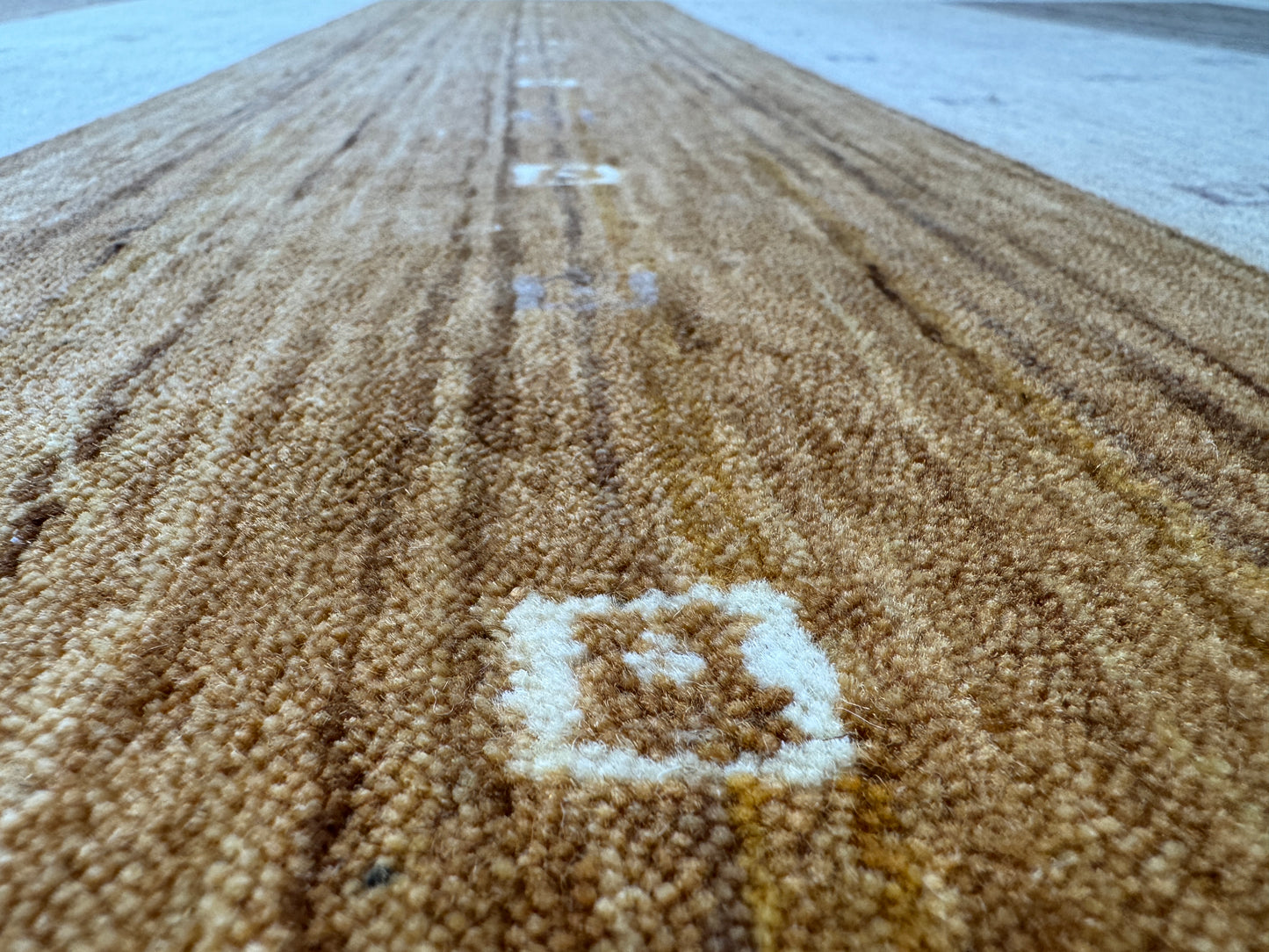 modern Gabbeh rug, India 276x187cm | RUG# 31860