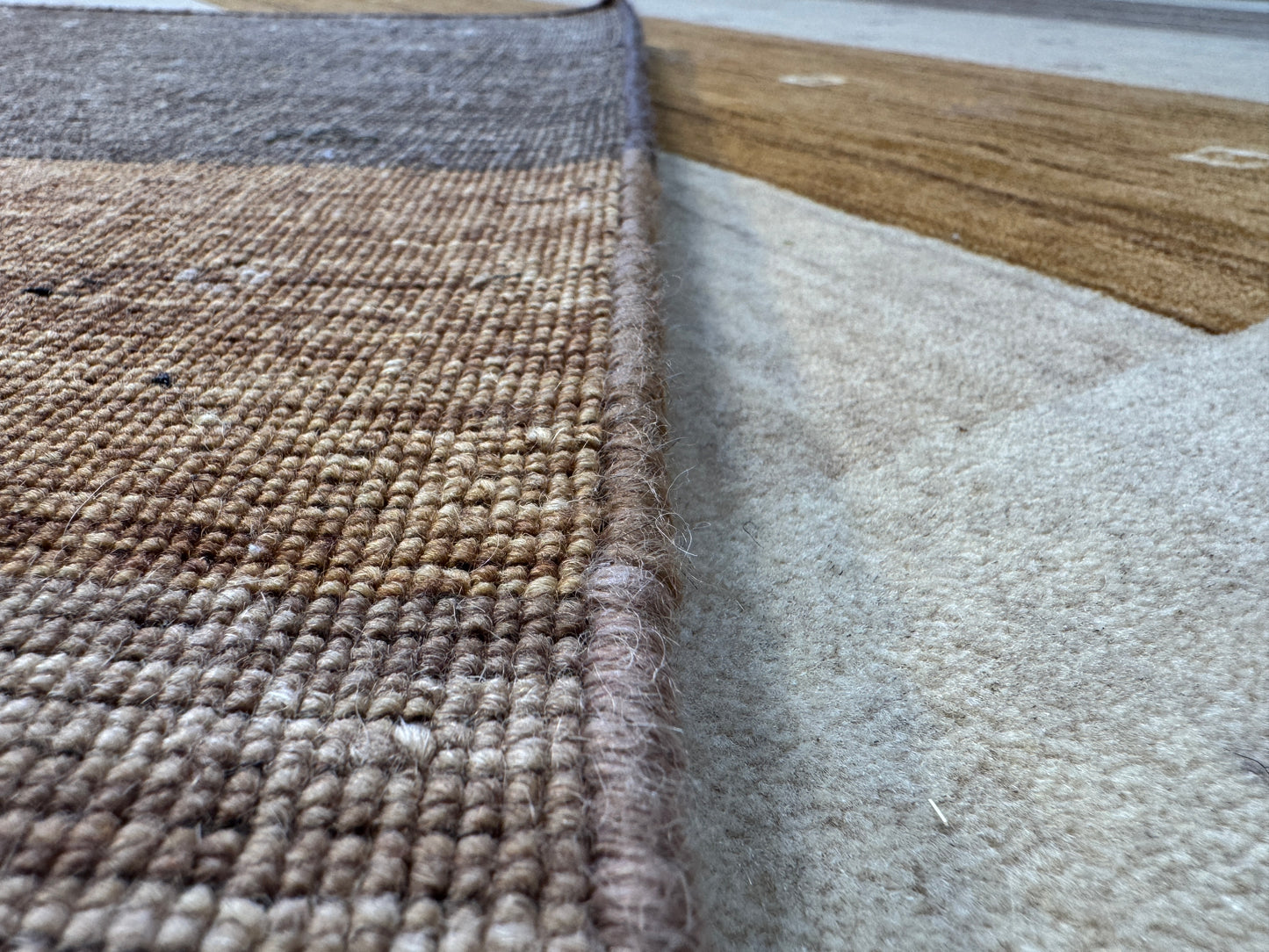 modern Gabbeh rug, India 276x187cm | RUG# 31860