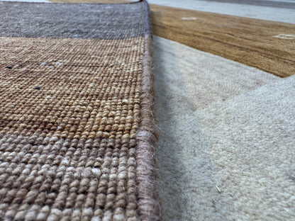 modern Gabbeh rug, India 276x187cm | RUG# 31860