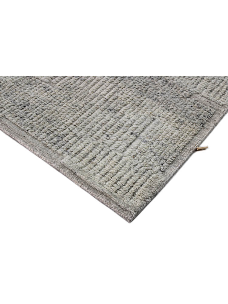 Hand knotted Scandinavian modern designer rug 300x249cm | RUG # 31989