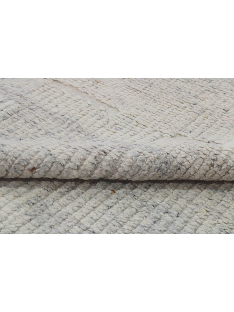 Hand knotted Scandinavian modern designer rug 300x249cm | RUG # 31989
