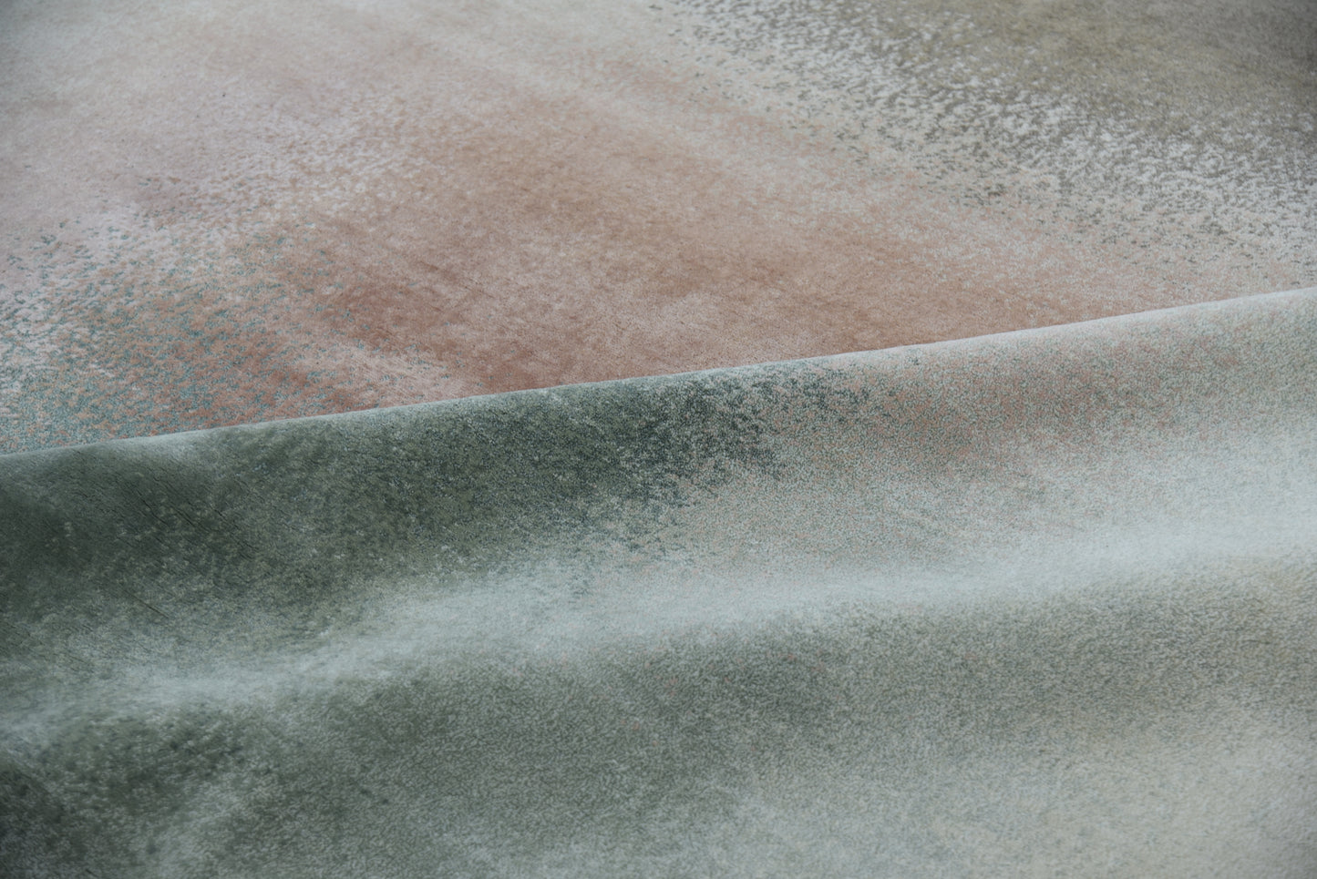 Hand-woven Tibetan knots, blending an abstract painting 350x250 cm | RUG# 32011
