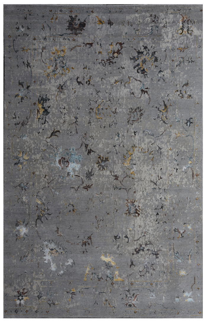 Hand-knotted Safavid-Inspired Designer Rug 265x180 cm | Rug# 32013