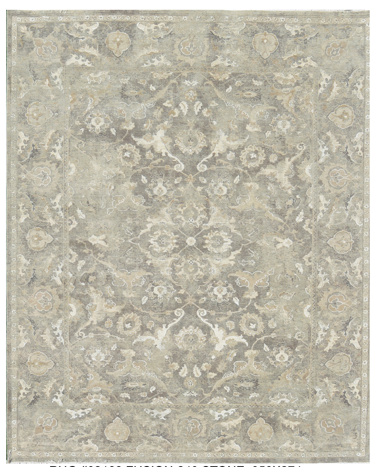 Transitional Classic Jaipur Isfahan Design Rug 359×274 cm | Rug# 32188