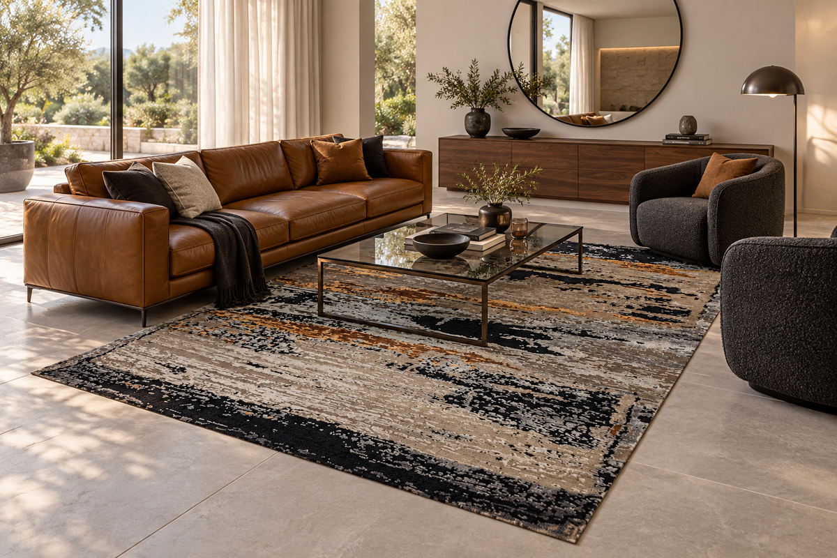 Modern Abstract Designer Rug 308x243 cm | Rug# 32228