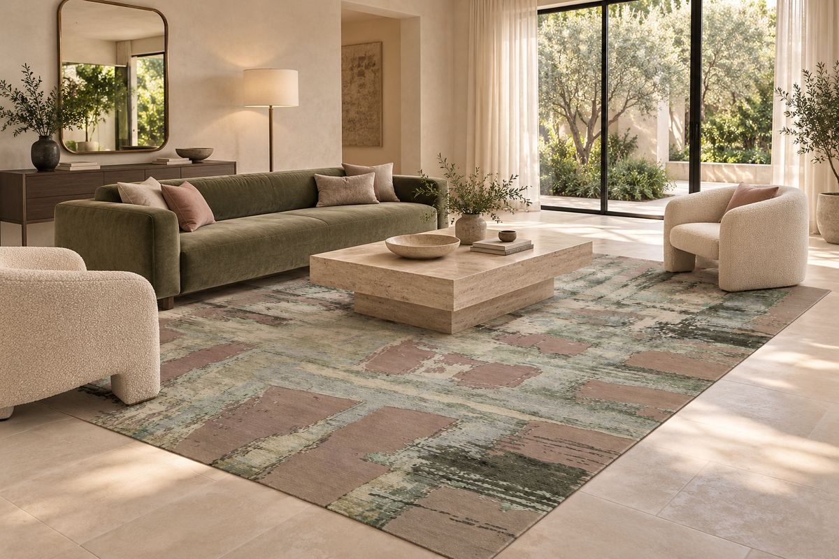 Modern Abstract Designer Rug 365x272 cm | Rug# 32229