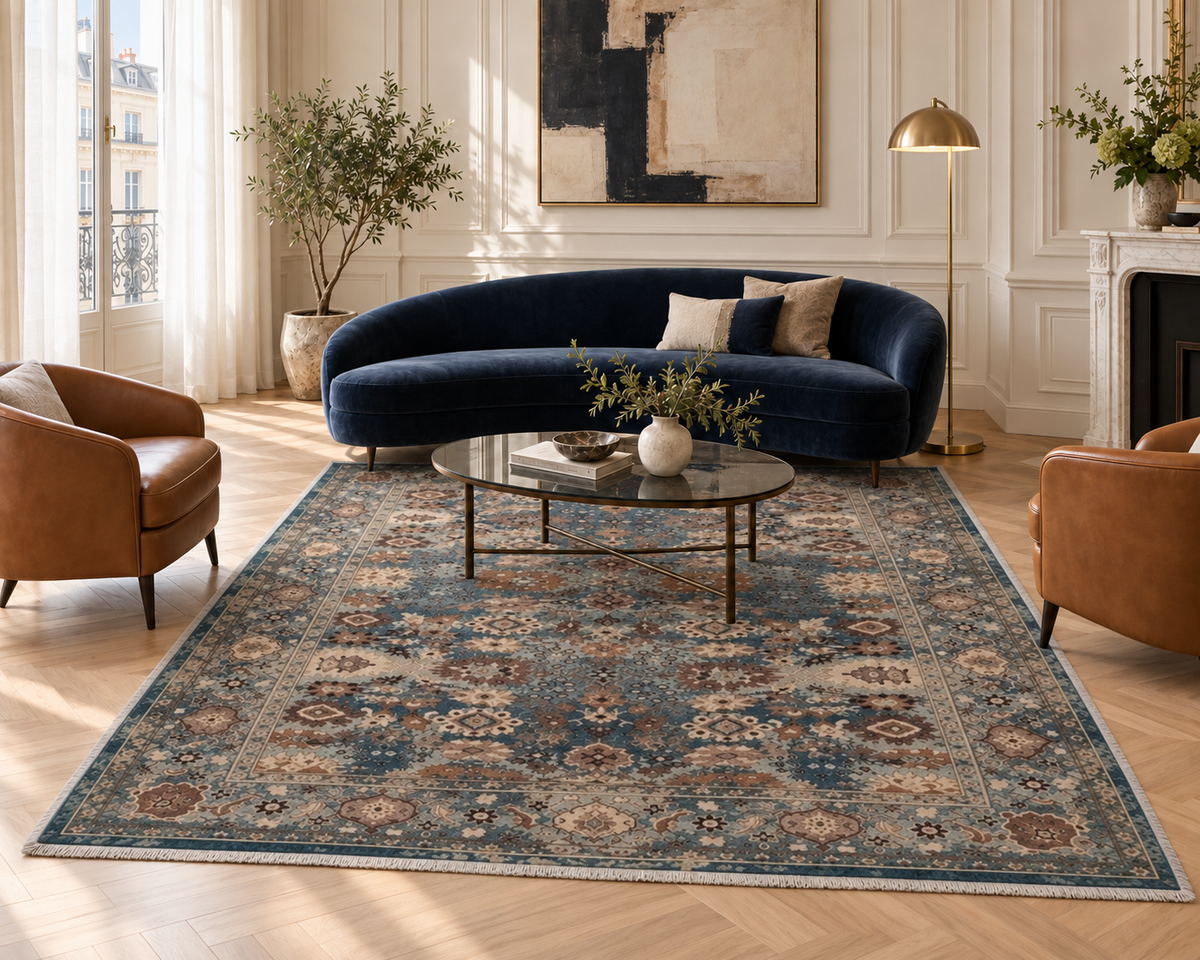 Transitional Safavid Rug 305x245 cm | Rug# 32230